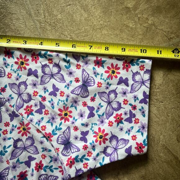 Blair All Over Butterfly Floral T-Shirt Multi-color Retro Whimsical Fairy Preppy - Picture 8 of 8